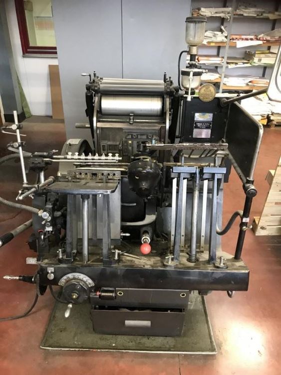 Heidelberg Platen T with roller stop