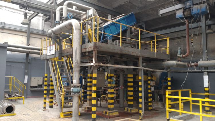 Lamort OCC line with Disperser 400 TPD