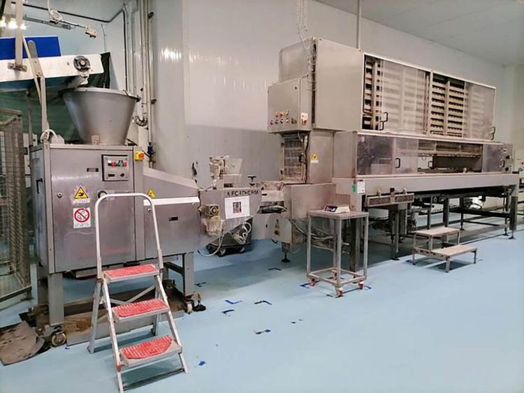 Mecatherm Pre-baked frozen baguette line Up to 950 kg/hour of finished product