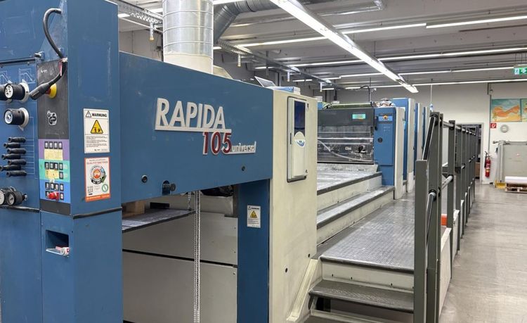 KBA RAPIDA 105U-4 + L 720 x 1050 mm