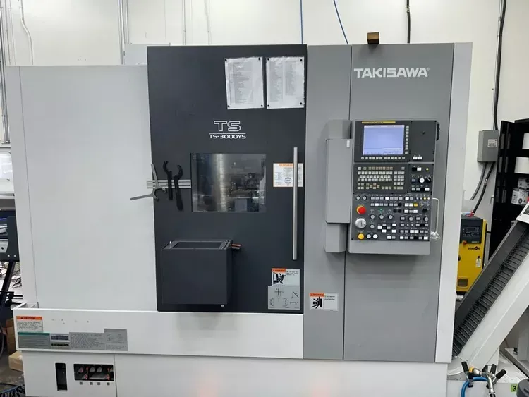 Takisawa CNC (Fanuc 32i Model B) 4,500 RPM TS-3000YS 5 Axis