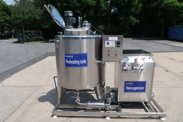 Unnico Pasteurization and Homogenizing System