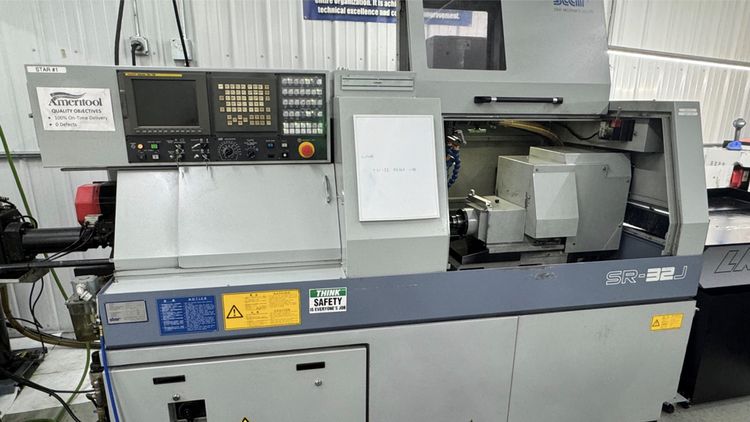 Star Fanuc 32i-B CNC control 7000 RPM SR-32J 2 Axis