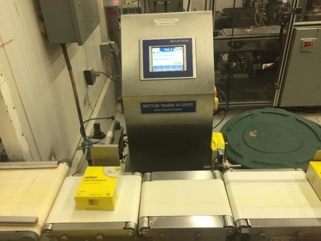 Mettler Toledo XC-3 High Speed Checkweigher