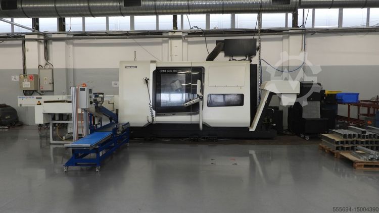 DMG CELOS with Siemens 840D sl 5000 rpm MORI CTX beta 800 TC 3 Axis
