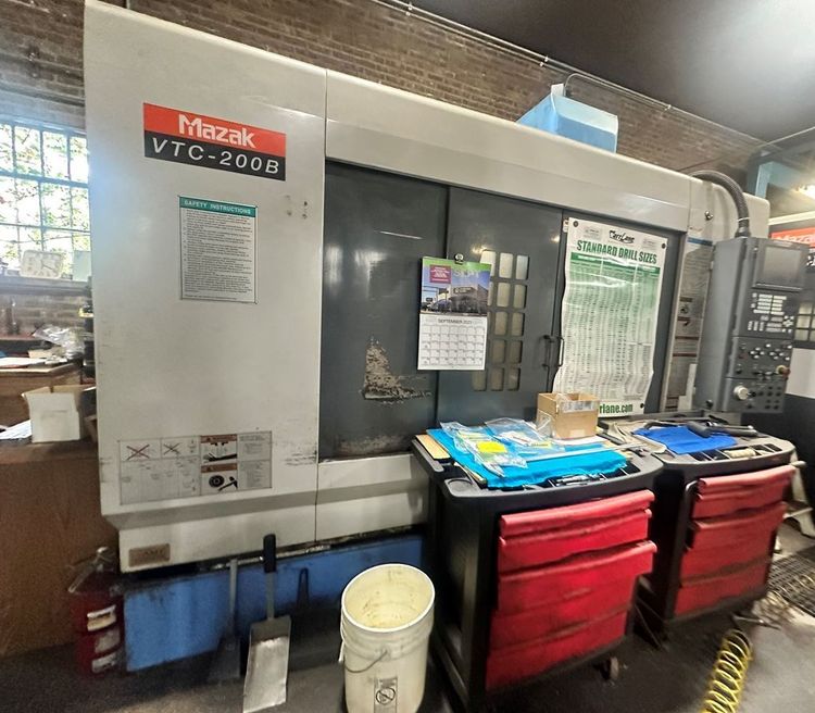 Mazak VTC200B VERTICAL MACHINING CENTER 3 Axis