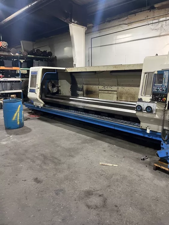 Clausing CNC Control 700 RPM TLA 29 X 200 HEAVY DUTY CNC FLATBED LATHE 2 Axis