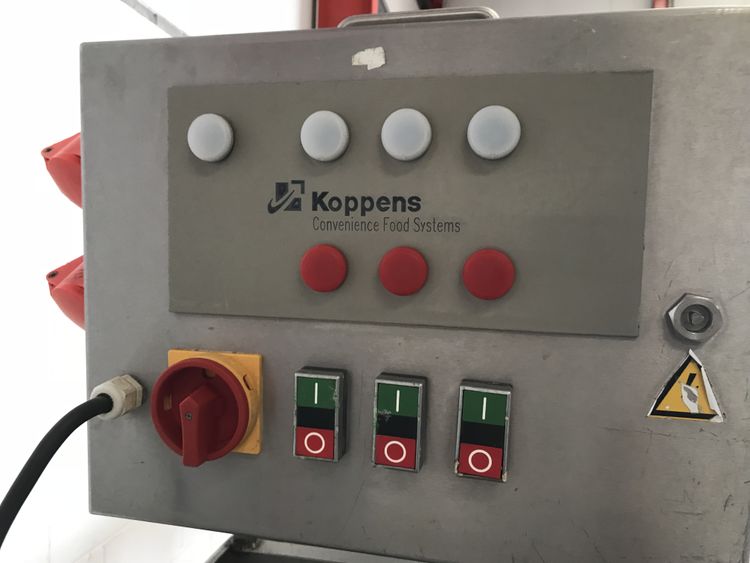 Koppens ER400 Automatic batter and breadcrumb coating line