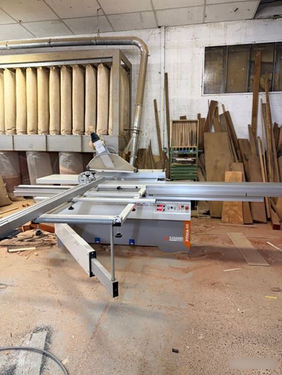 Casadei, Paoloni, Sicar, Vertongen Complete workshop woodworking machinery