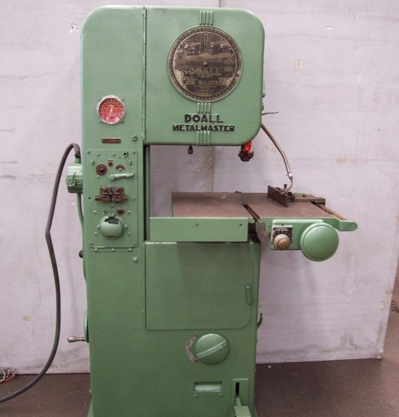 Do All Metal Master Vertical Bandsaw Automatic