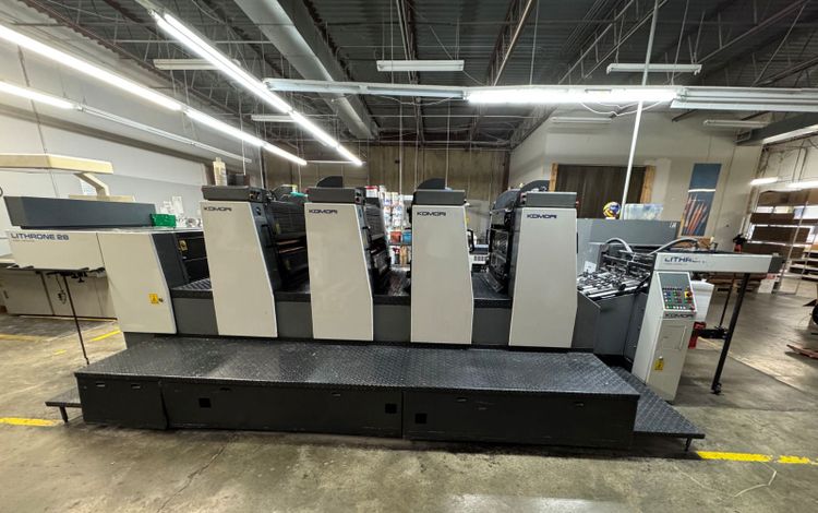 Komori Lithrone 428 EH  20”x28”