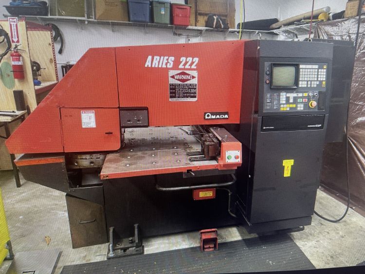 Amada Aries 222 CNC Turret Punch Press 20 Ton