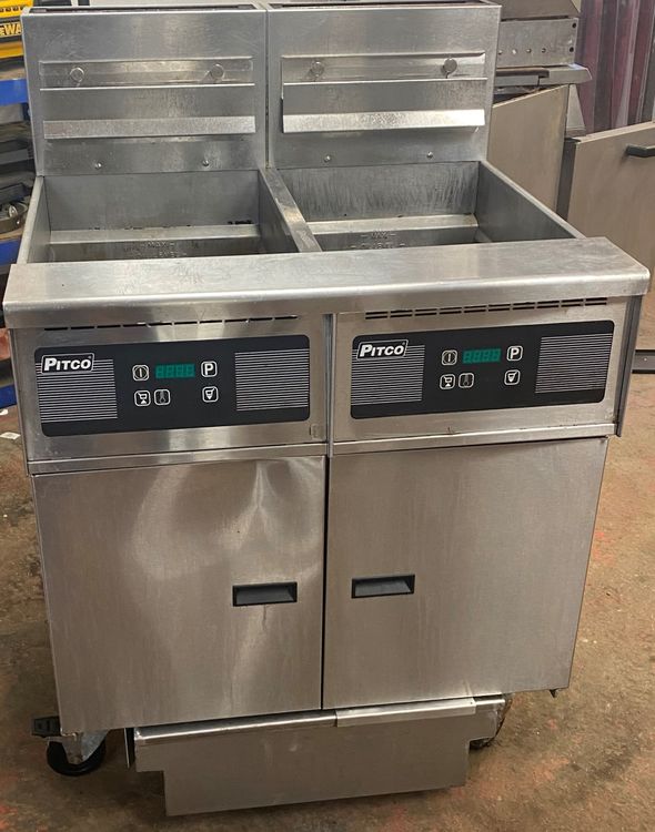 Pitco SOLSTICE TWIN WELL GAS FRYER