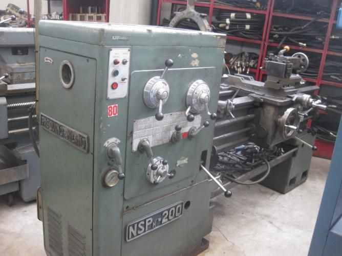 Pasquino Engine Lathe Variable NSP 200