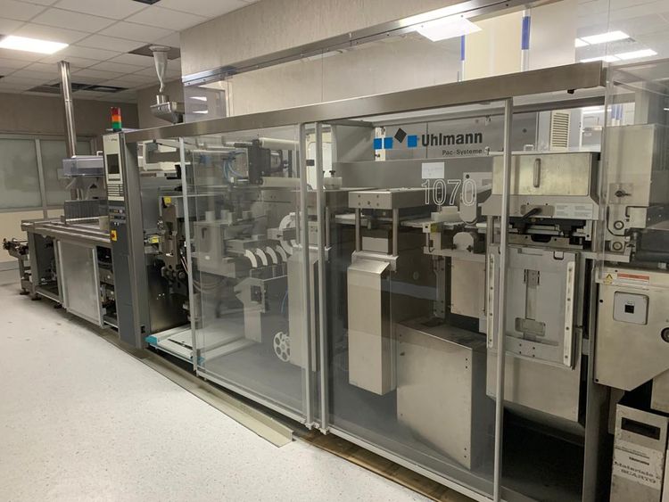 UHLMANN UPS 1070, Blistering Machine