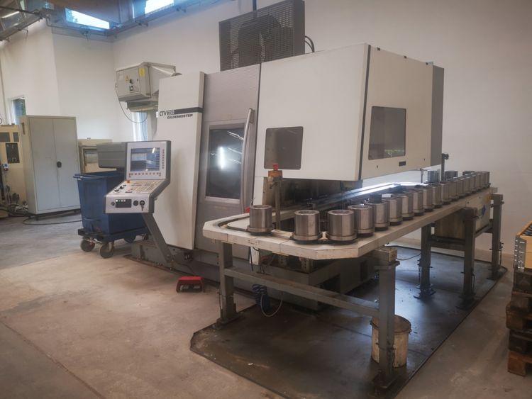 DMG, Gildemeister CNC control 840 D SIEMENS POWER LINE 5000 rpm CTV 250 2 Axis
