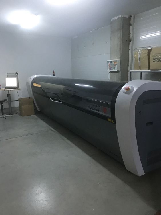 SPG Prints (Stork) laser Complete rotary screen engraving plant