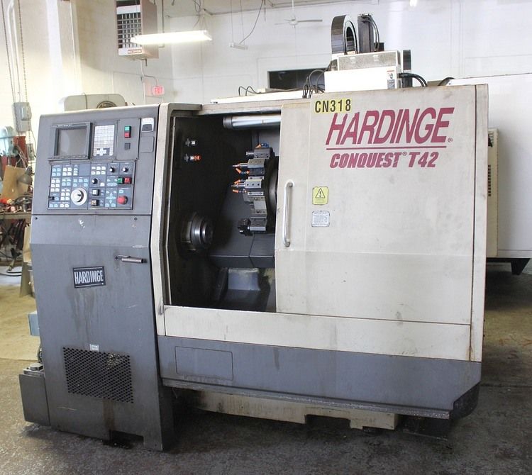 Hardinge CNC Control 5000 RPM CONQUEST T42 2 Axis