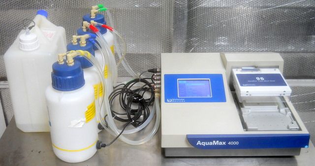 Molecular Devices Aquamax 4000 Microplate Washer with 96-Well Wash Head