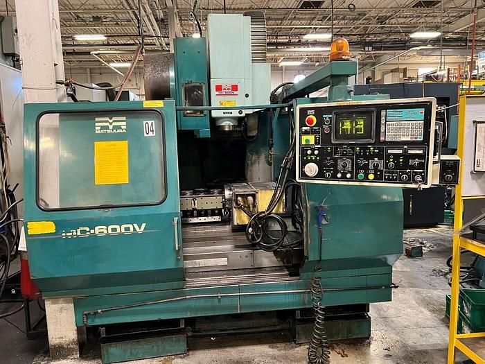 Matsuura MC-600V With Round ATC 3 Axis