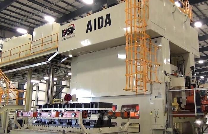 Aida DSF-S4-15000(2)-610-245 1500 ton (1653 US ton)