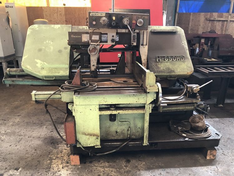 Amada H-650HD Bandsaw Semi Automatic