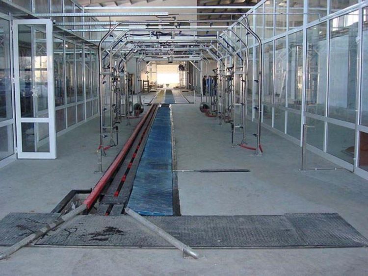 Others Conveyor tunnel car wash system Hanna with PDI belt conveyor