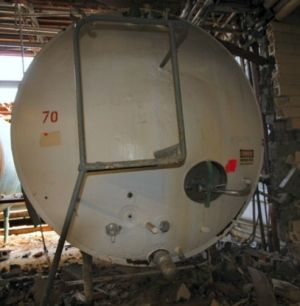 Others Horizontal Stainless Steel Insulated Storage Tank