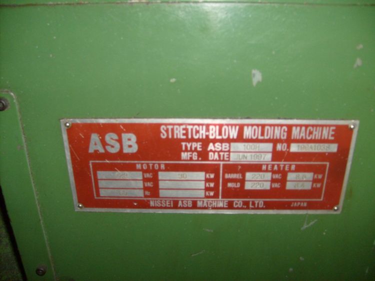 Nissei ASB 100H, Blow Molding Machine