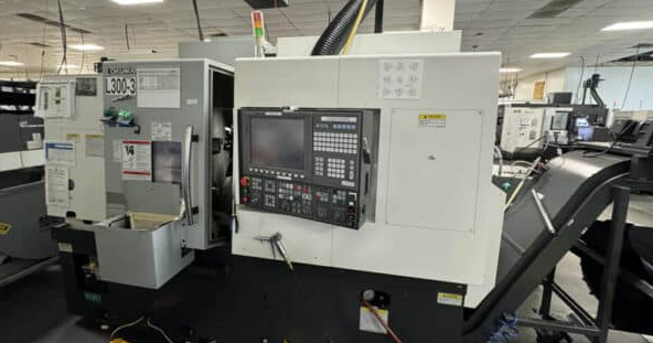 Okuma OSP P300L-R Control 3000 RPM GENOS L300-MYW Multi-Axis CNC Lathe 5 Axis