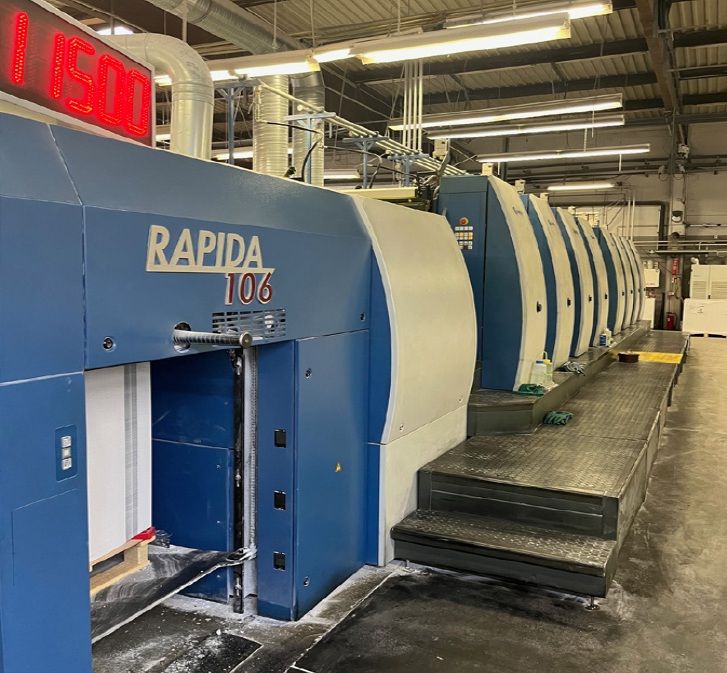 KBA RA 106-8 710 × 1040 mm