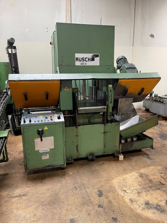 Rusch 420 A Band Saw Semi Automatic