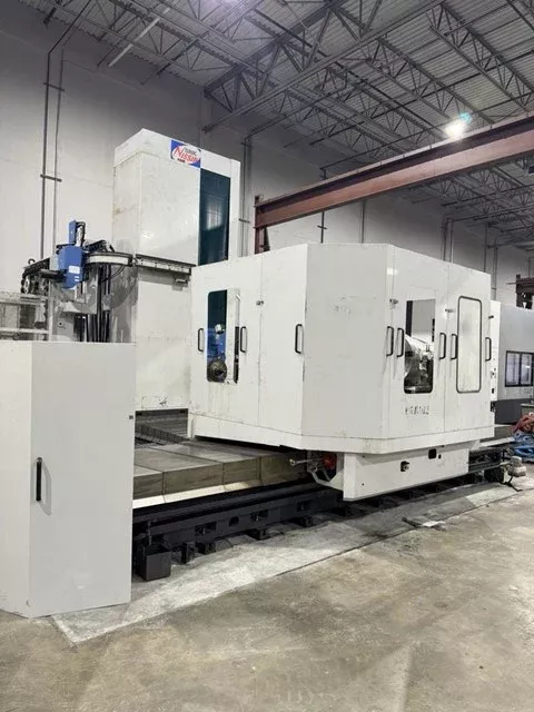 SNK BHP 130/3.5 CNC TABLE TYPE 4 AXIS HORIZONTAL BORING MILL Spindle Diameter	5.1" 2500 RPM