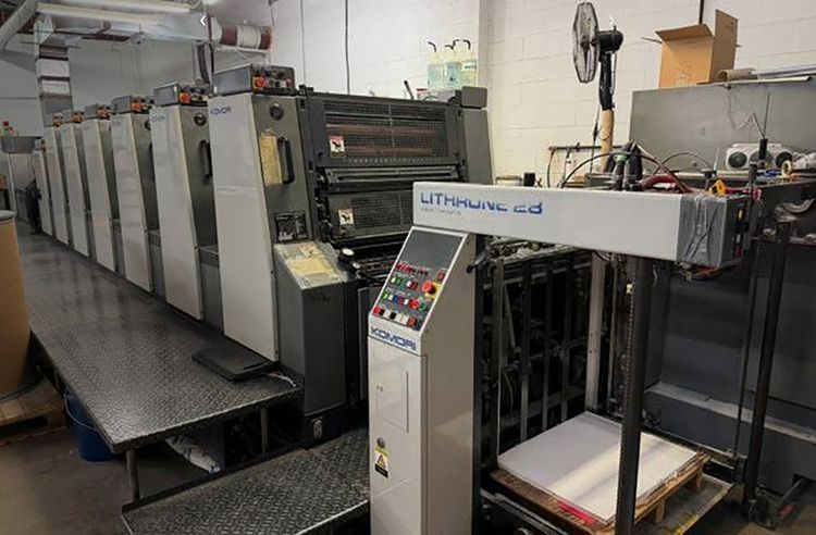 Komori LITHRONE 628+CX 520x740 mm