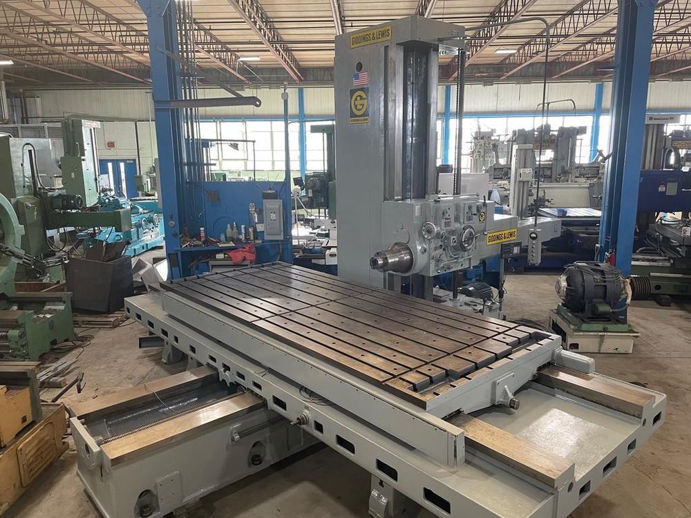 Giddings & Lewis M5" 5" 975 RPM