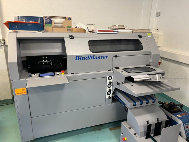 BindMaster Perfect Binder with Perfect Binding in Pure and Hot Melt