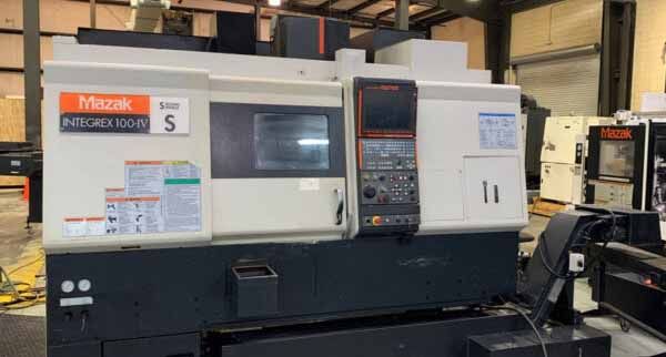 Mazak Mazatrol Matrix CNC Control 6,000 RPM Integrex 100-4S 4 Axis