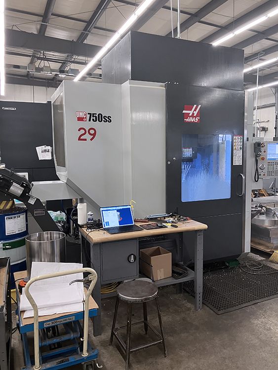 Haas UMC750SS 5  Axis