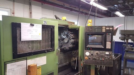 Dainichi Fanuc CNC Control. 3,500 RPM BX-45 2 Axis