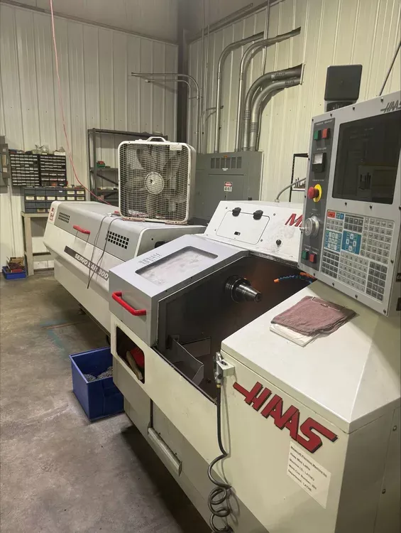 Haas CNC Control 6,000 RPM MINI LATHE 2 Axis