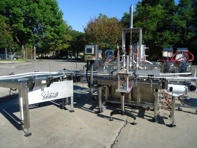 Oden Servo/Fill Four Head Stainless Modular Automatic Filling System