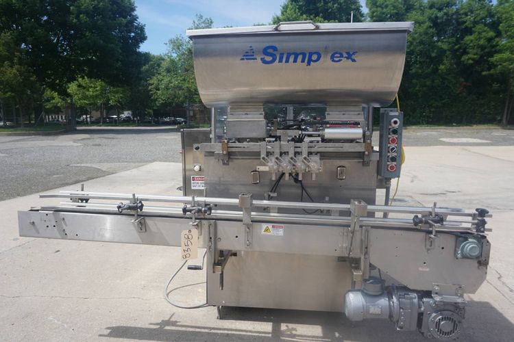 Simplex Four Head Automatic Piston Filler