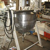 Toronto Coppersmith Jacketed Kettle w/ Mixer