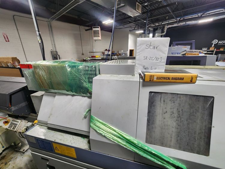 Star Fanuc CNC (typically Fanuc 18i-TB or 31i-A) 8,000 RPM SR-32J 8 Axis