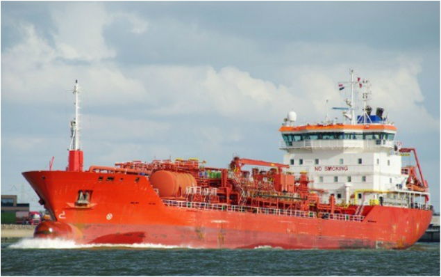 Oil and chemical tanker (double hull) DWT	8000 t LBD/Draft	L 110 m; B 18 m; D 9 m; Draft 7,45 m