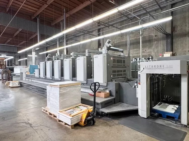 Komori LS640-CX/HYBRID UV 28x40"