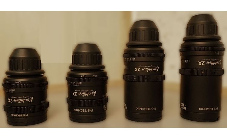 2  P+S Technik Kowa Evolution Anamorphic Cinema PL lenses