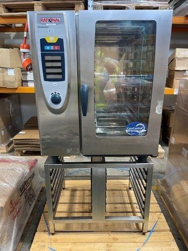 Rational SCC101 Electric 10 Tray Self-cleaning Combi Oven