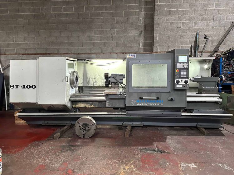 Pinacho Fanuc 0-iTD + Manual Guide I 1700 U / min (stepless) CNC Hollow Spindle Lathe 2 Axis