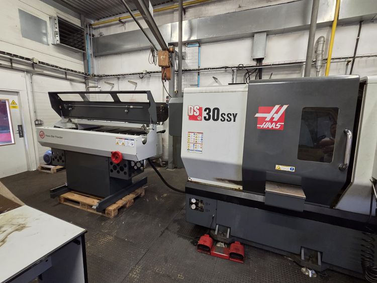 Haas Haas CNC 4800 RPM DS-30SSY 2 Axis